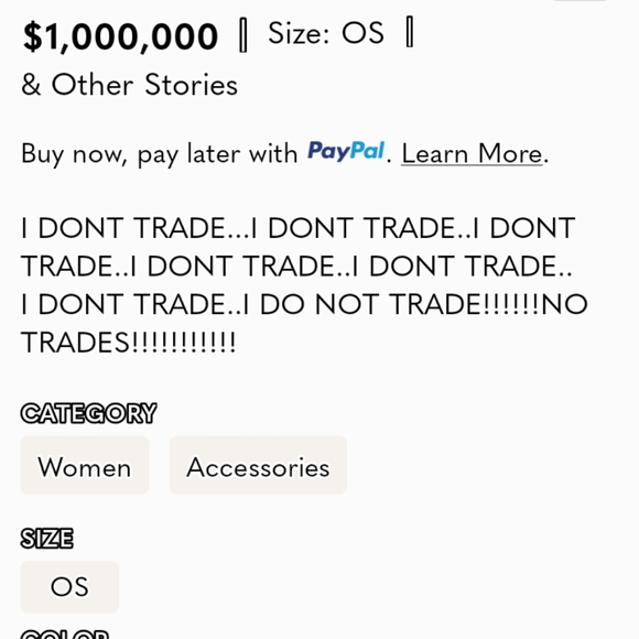 NO TRADES!!!!!!!!! - Picture 2 of 4